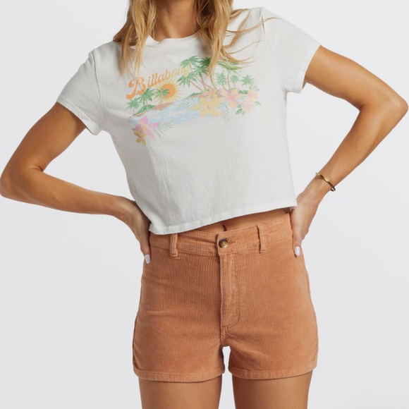 Billabongwomens corduroy shorts - Picture 3 of 5